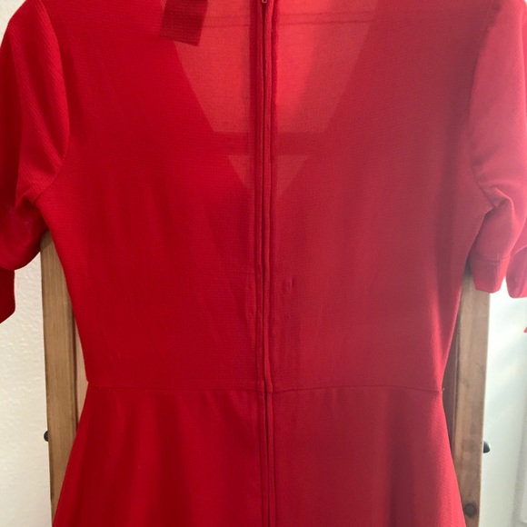 Lady in Red dress - Picture 2 of 3